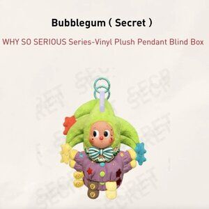 THE SECRET Bubblegum Pop Mart Why So Serious SEALED BOX